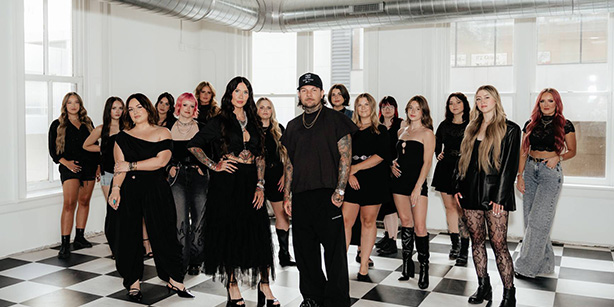 A group of people posed for a photo